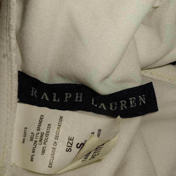 Ralph Lauren Polo Logo Bikini Bathing Suit top and Bottoms blue label - Picture 10 of 12